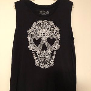 Skull Tank Top
